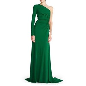 Halston Bay Matte Jersey Gown